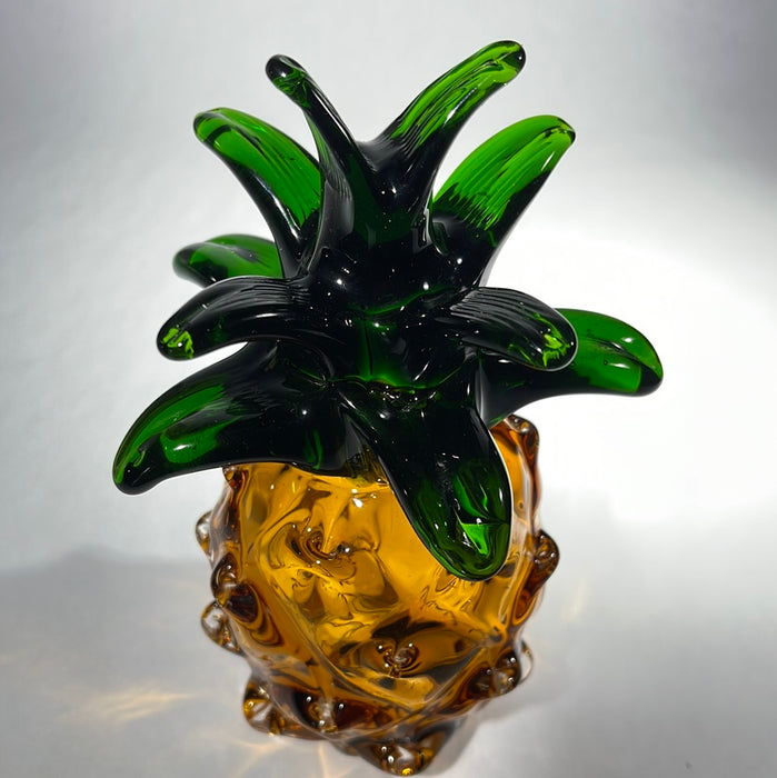 pineapple glass figurine 