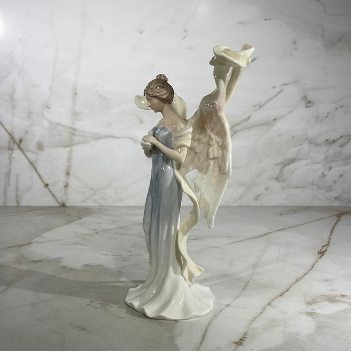 angel with dove statue 