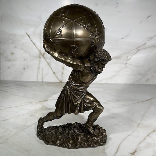 Atlas Carrying the World Statue- Box