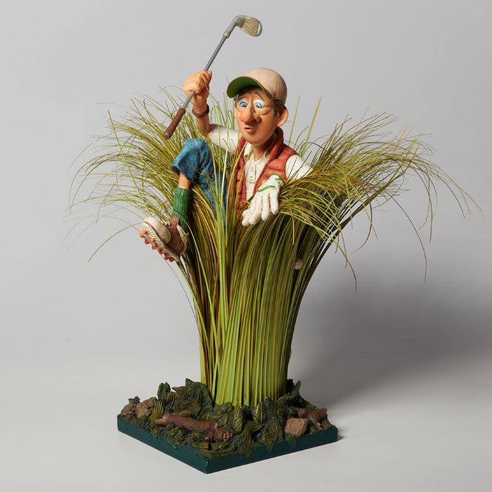 The Golfer in The Rough Sculpture