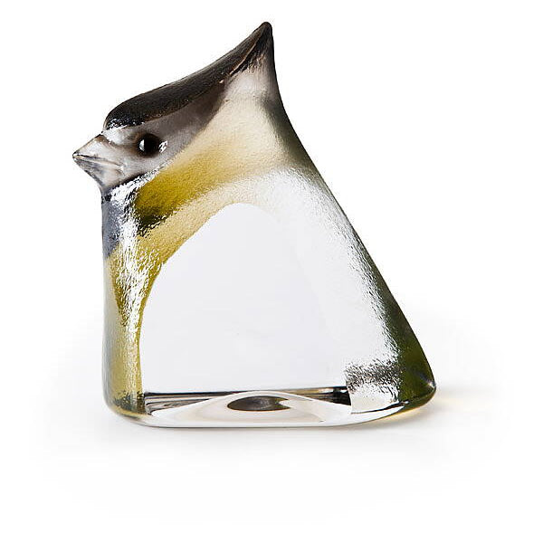 Birdie Art Glass Crystal Sculpture