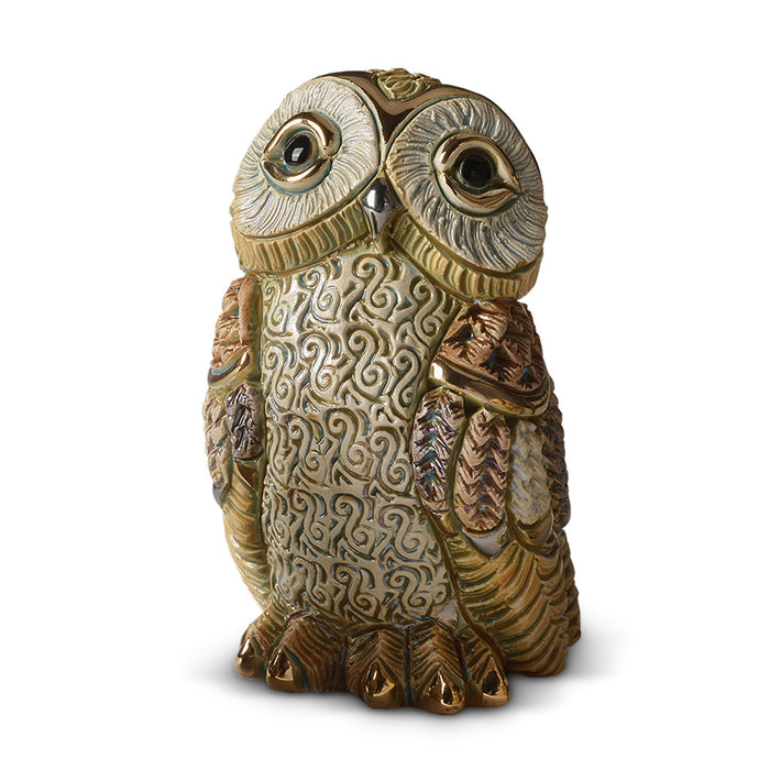 Boreal Owl Figurine-Ceramic