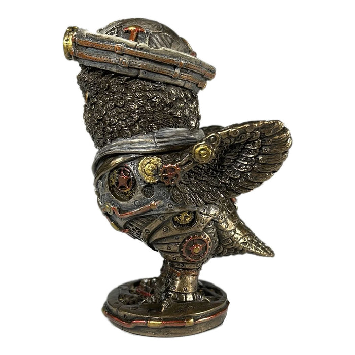 Steampunk Owl Figurine