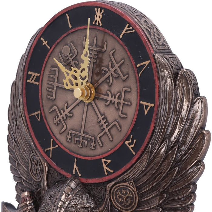 Viking Compass Wall Clock