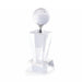 Clear Crystal Golf Ball Trophy