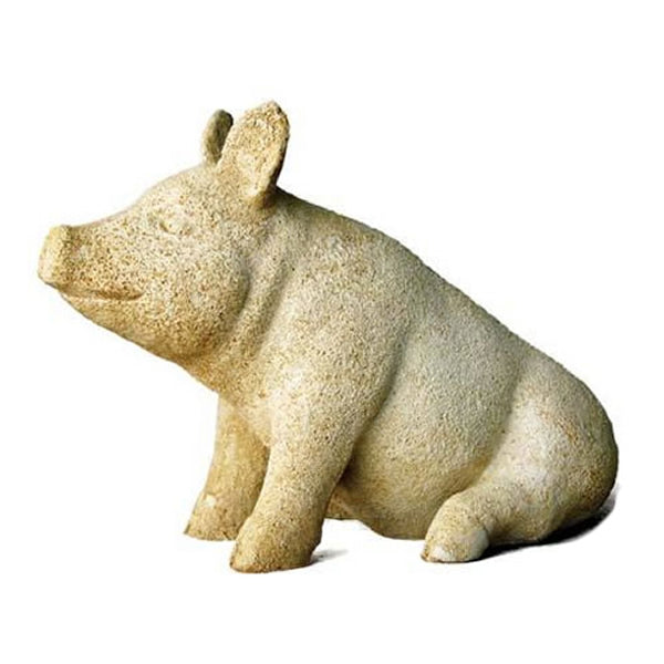 Barnyard Pig Garden Statue