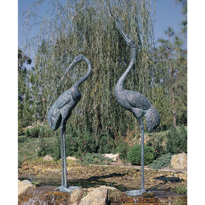 Crane Pair Extra Large Fountain