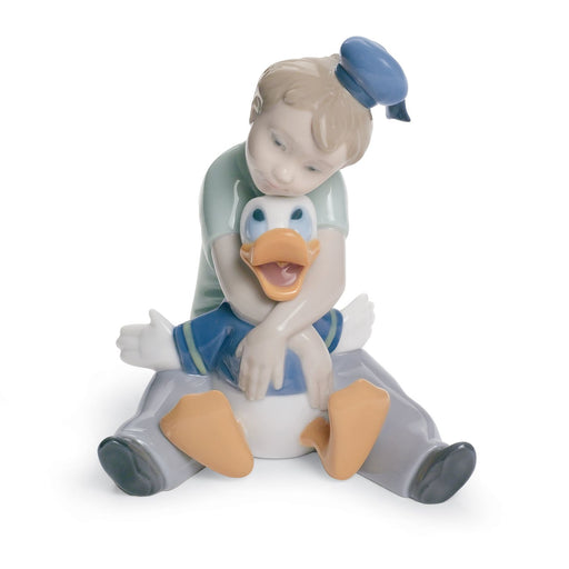 Day Dreaming with Donald Duck Porcelain Figurine by NAO