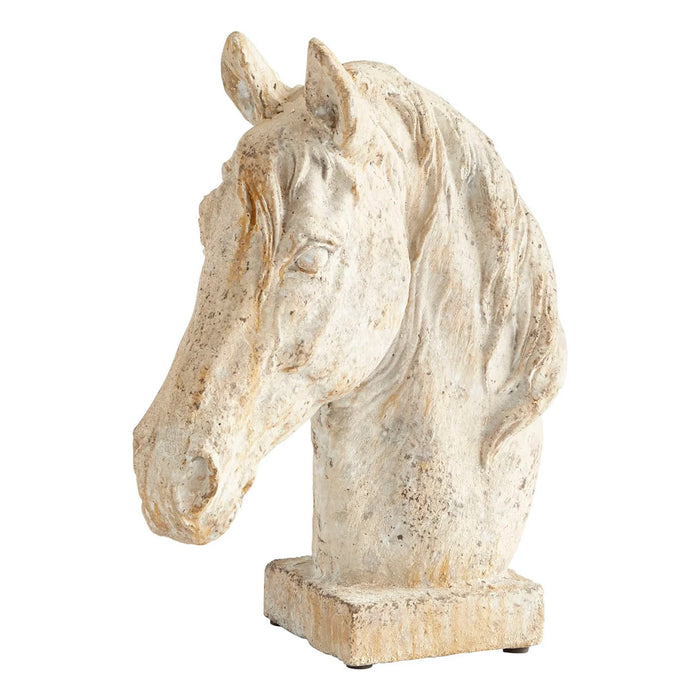 Palomino Horse Head Bust