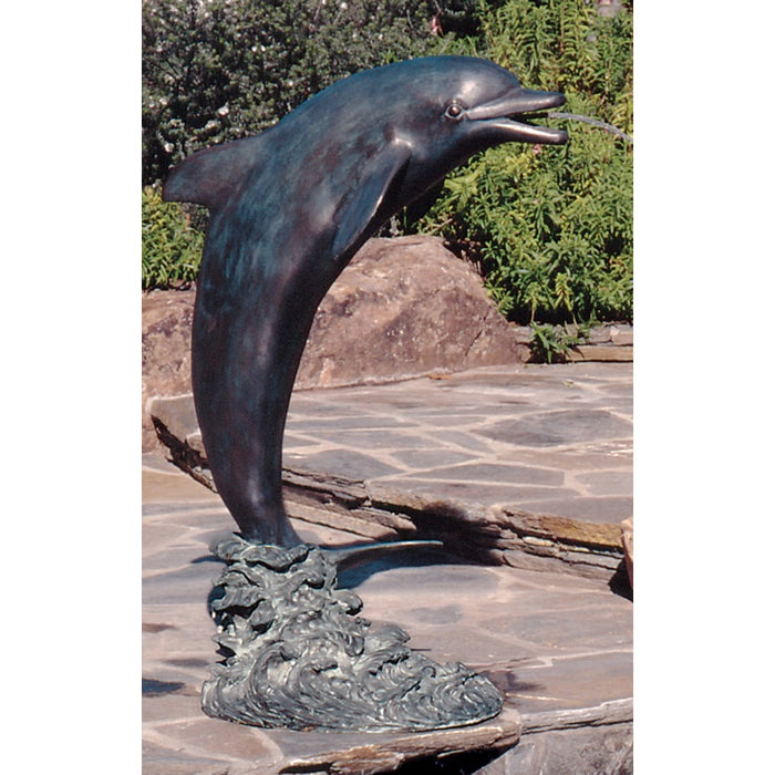 Single Dolphin Fountain