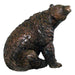 Sitting Bear Bronze Sculpture