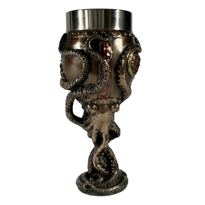 Steampunk Octopus Bell Chalice