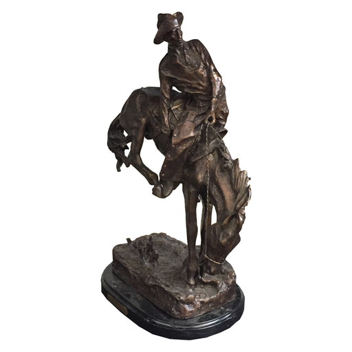 The Outlaw Bronze Cowboy Sculpture