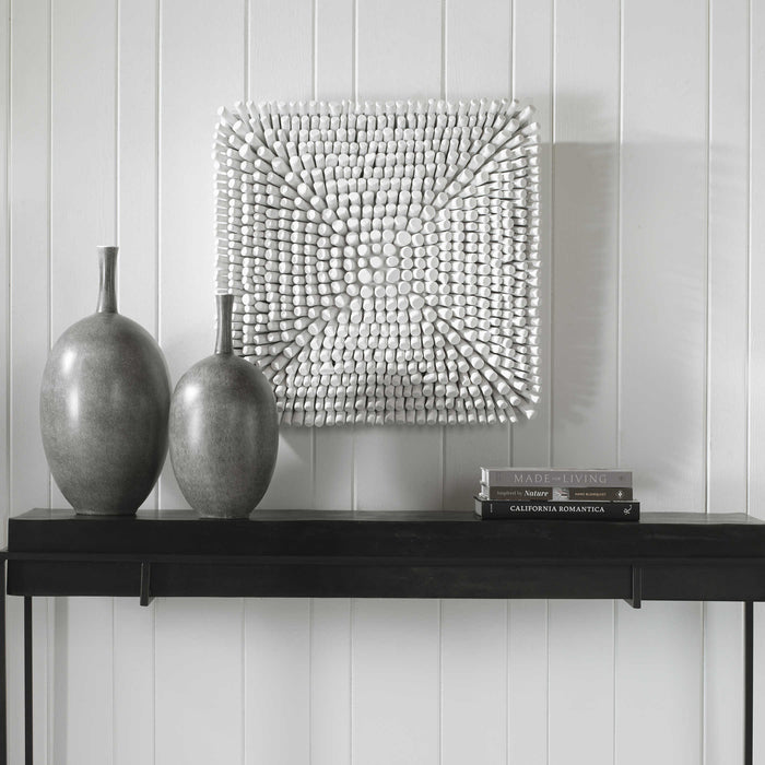 Cluster Composition Wood Wall Art Panel