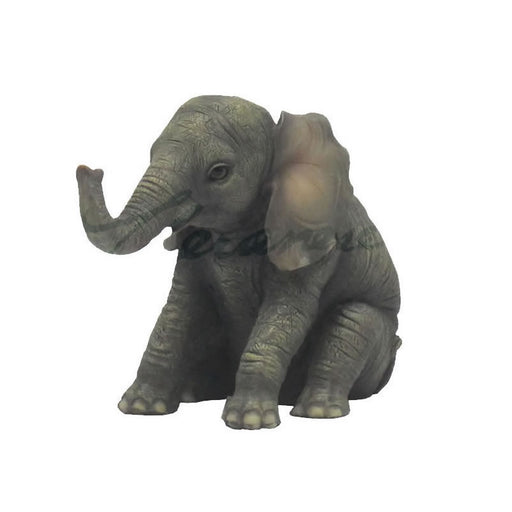 Baby Elephant Figurine- Sitting Down