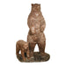 Mama Bear with Cub Bronze Sculpture