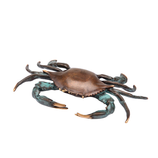 Blue Point Crab Statue, Large by San Pacific International/SPI Home