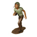 Boy Running with Football Bronze Sculpture