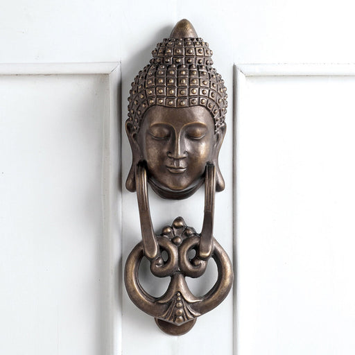 Buddha Aluminum Doorknocker by San Pacific International/SPI Home