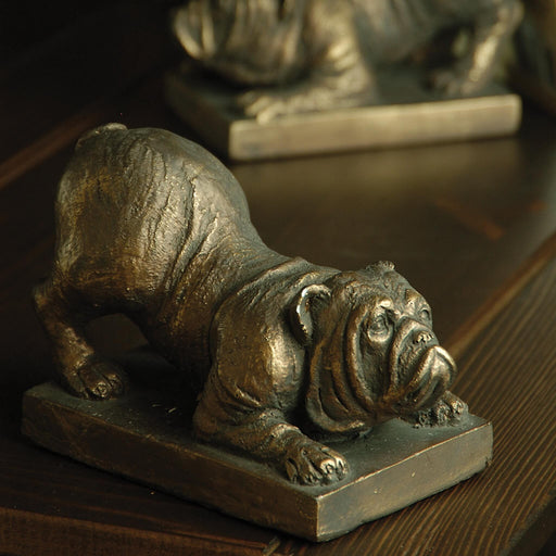 Bulldog Bookends Set by San Pacific International/SPI Home