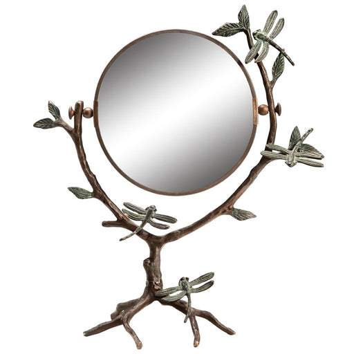Dragonfly on Branch Table Mirror by San Pacific International/SPI Home