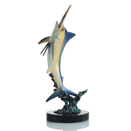 Excited Blue Marlin Sculpture by San Pacific International/SPI Home