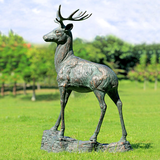 Forest Prince Deer Garden Sculpture by San Pacific International/SPI Home