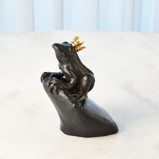 Frog King Sculpture 3