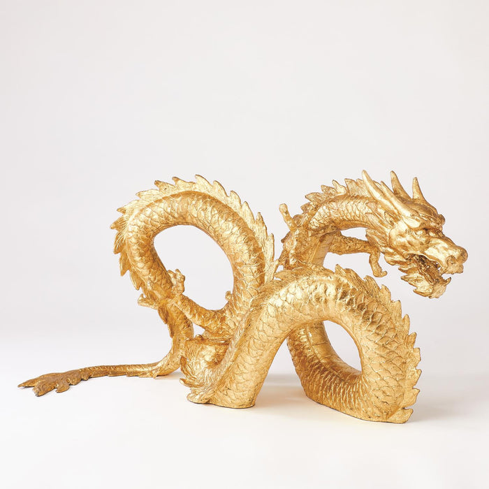 Golden Dragon Sculpture 4
