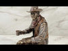 Coffee Break-Cowboy Statue Video