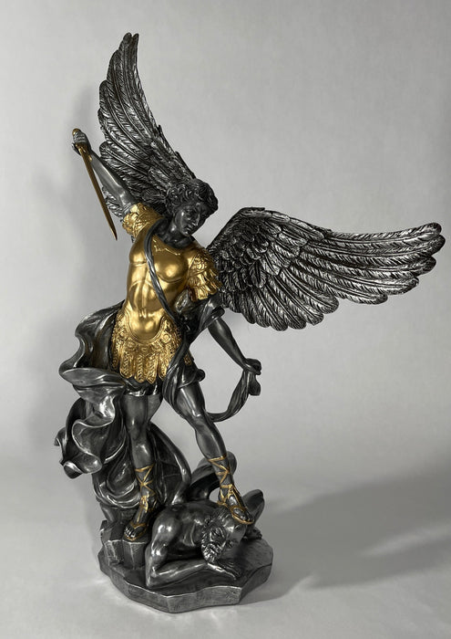 Saint Michael Sculpture- 14 5/8 Inch