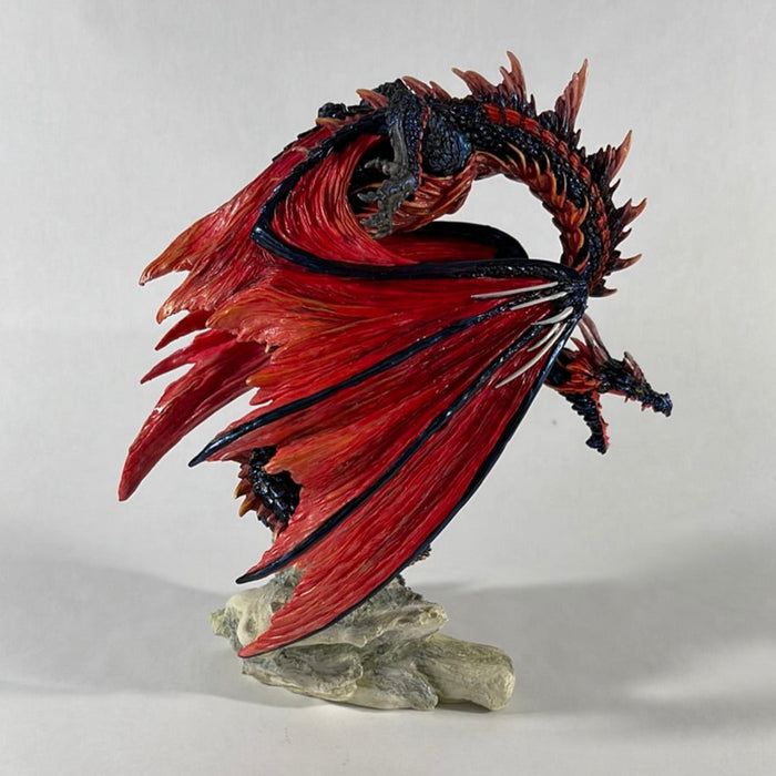 Bloodfire Dragon Statue