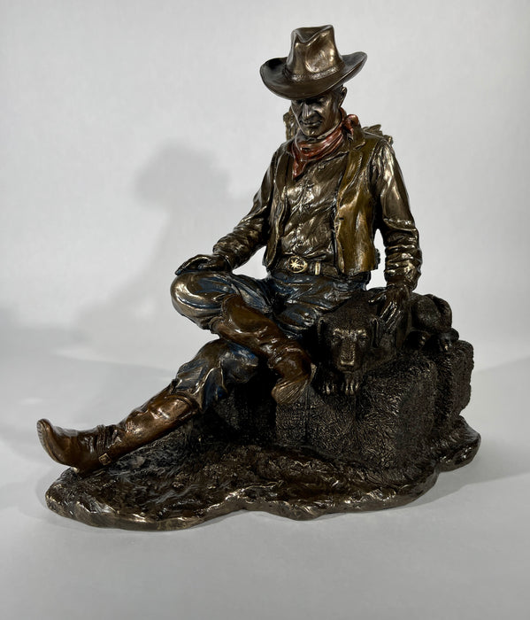 Cowboy and Best Friend Statue
