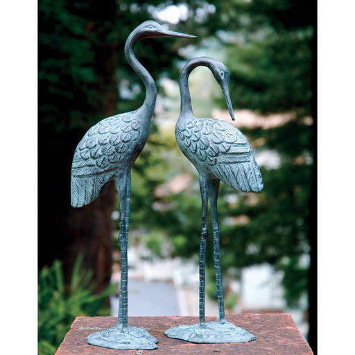 Love Cranes Garden Statue Pair by San Pacific International/SPI Home
