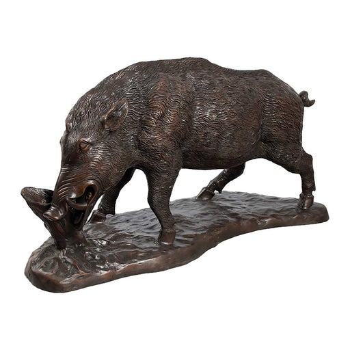 Wild Boar Bronze Sculpture