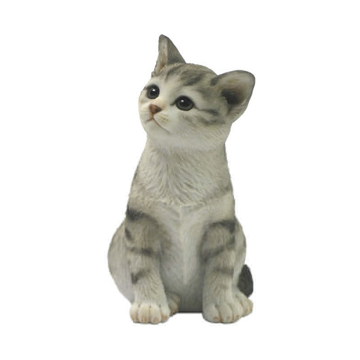 Tabby Kitten Figurine
