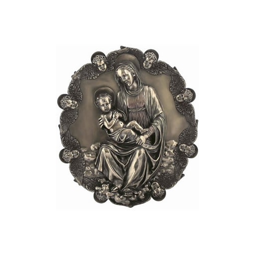 Theotokos And Baby Jesus Wall Plaque
