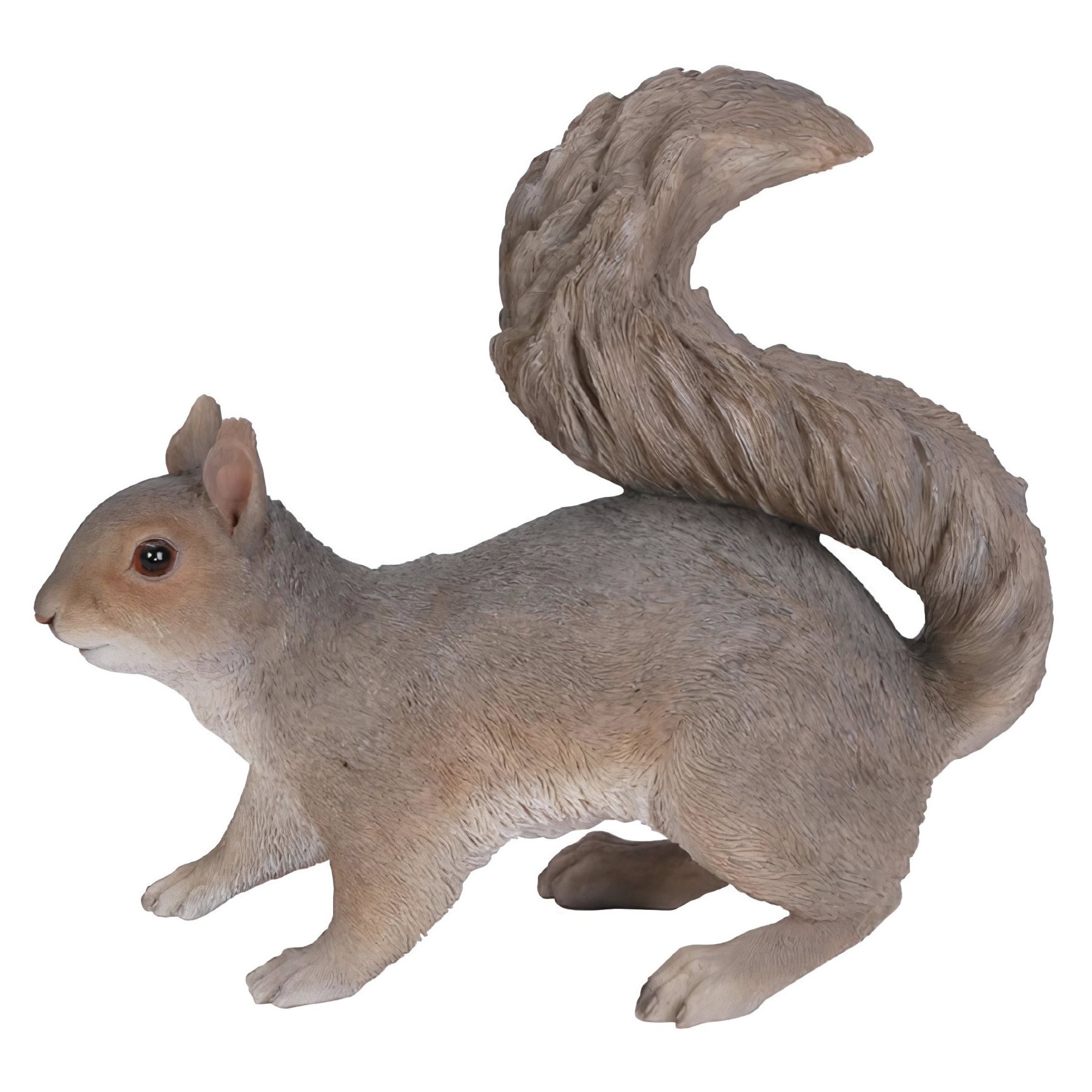 Grey Squirrel Statue- 8.75"L, Natures-Gallery-All-Products, BC83438