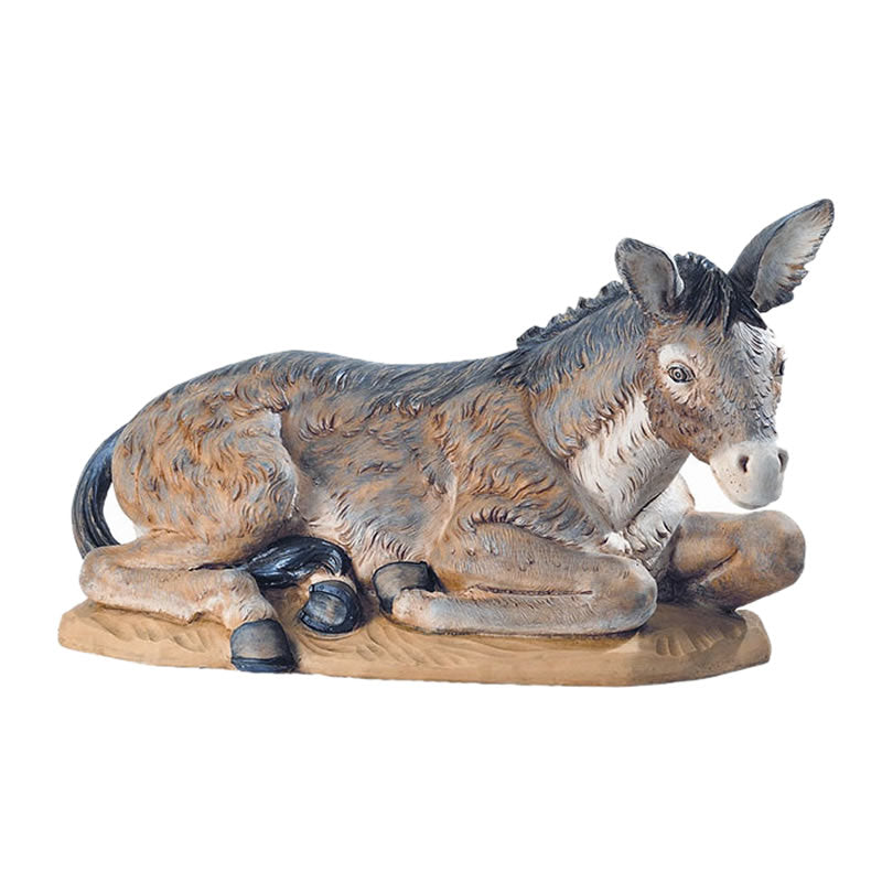 resin donkey garden statue