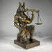Anubis Holding Scales Statue