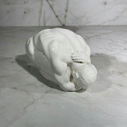 male nude statues white