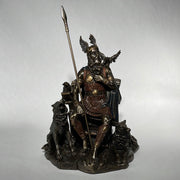 odin with wolves 