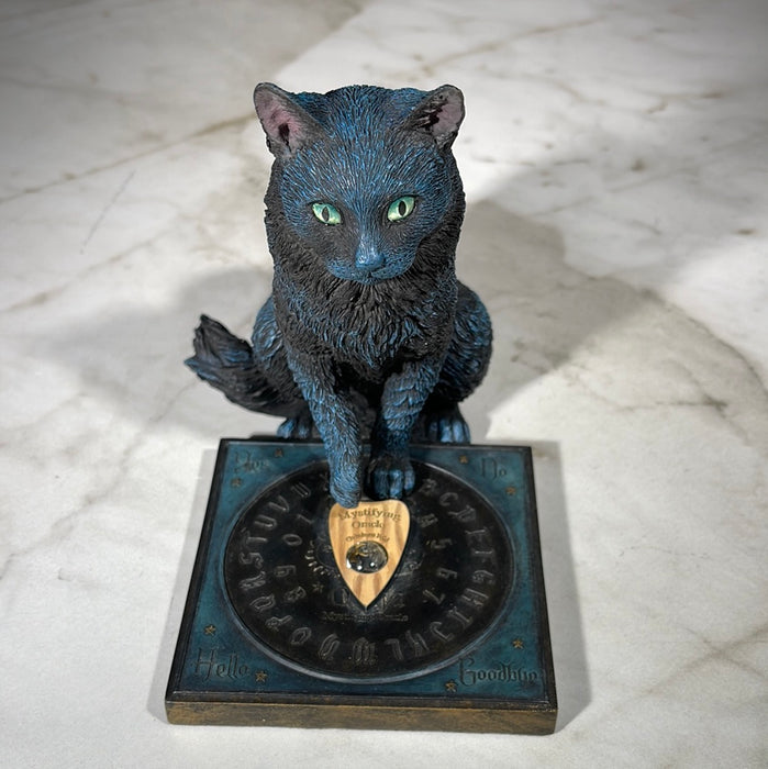 ouija board cat statue 