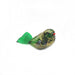 Murano Glass Lovebird Figurine-Green
