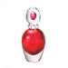 Murano Glass Capri Oval Perfume Bottle-Ruby