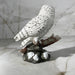 snow owl statue 