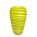 Murano Glass Tuica Yellow Decorative Vase