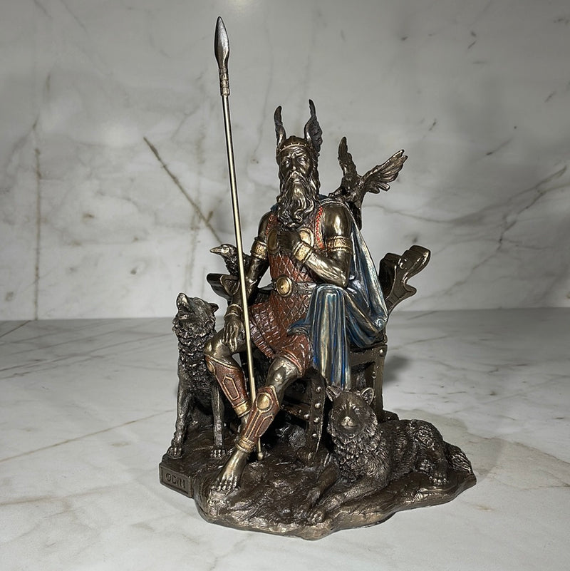 Odin Art Statue 