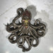 steampunk octopus wall art