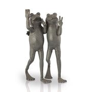  Selfie Frog Friends Garden Sculpture